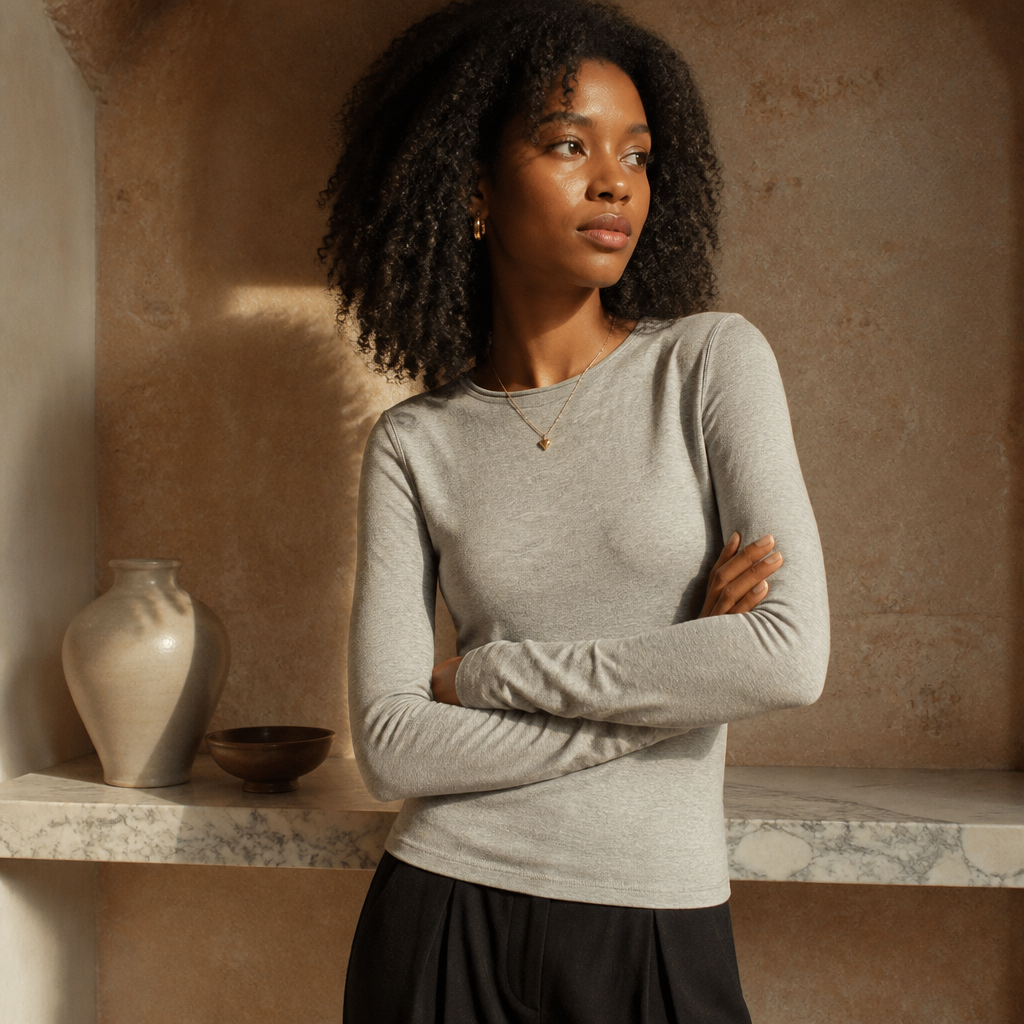 2026 Spring Autumn T shirt Women Tops Solid Slim Fit Long Sleeve O Neck Tshirts Female Casual Streetwear High Quality Base Tees, éditorial