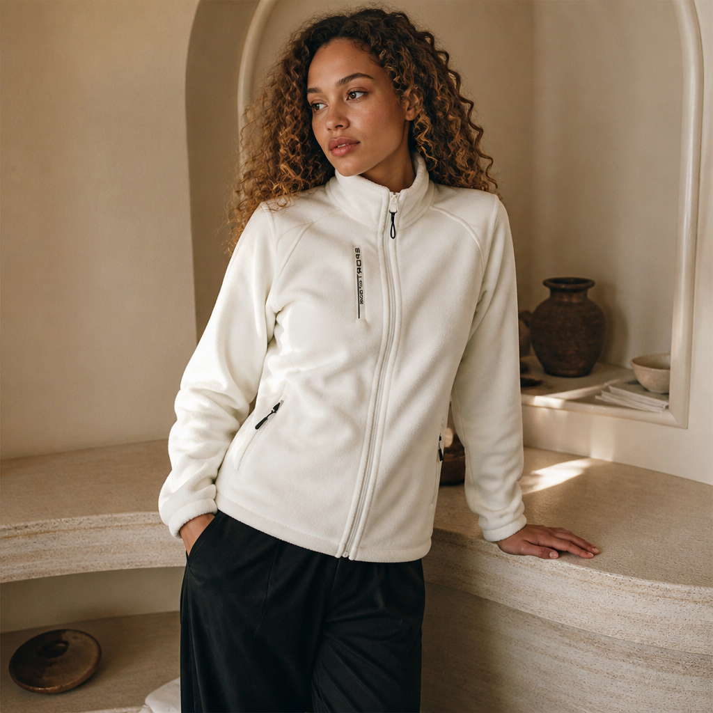Smvp 2024 Autumn Winter New Casual Standing Neck Thickened Clothing Coat Lady Two-sided Fleece Outdoor Sport Keep Warm Overcoat, éditorial