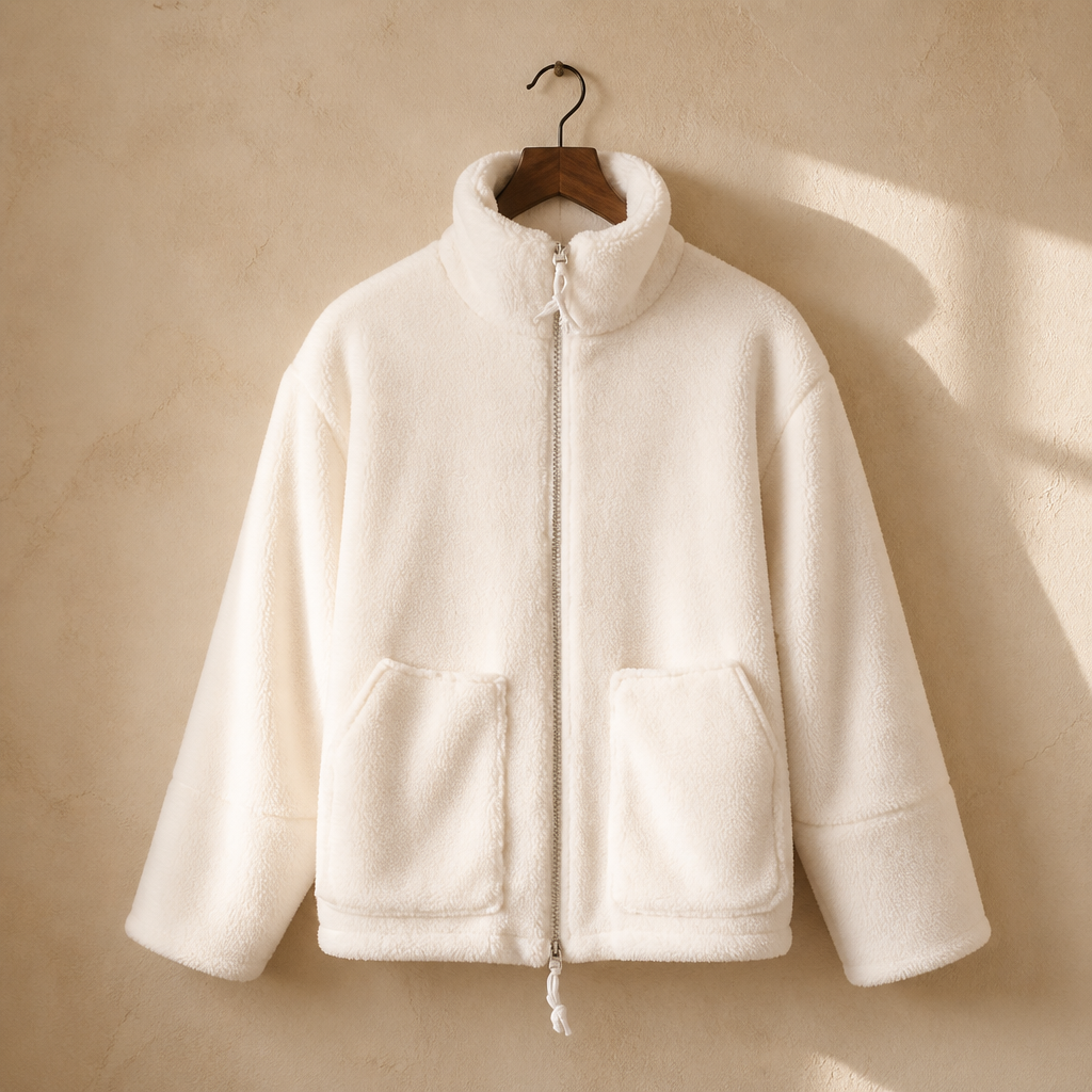 Loose Warm Coat Winter Turtleneck Warm Thick Jacket Double-sided Velvet Fashionable Women's winter sheepskin coat New outerwear, isolé