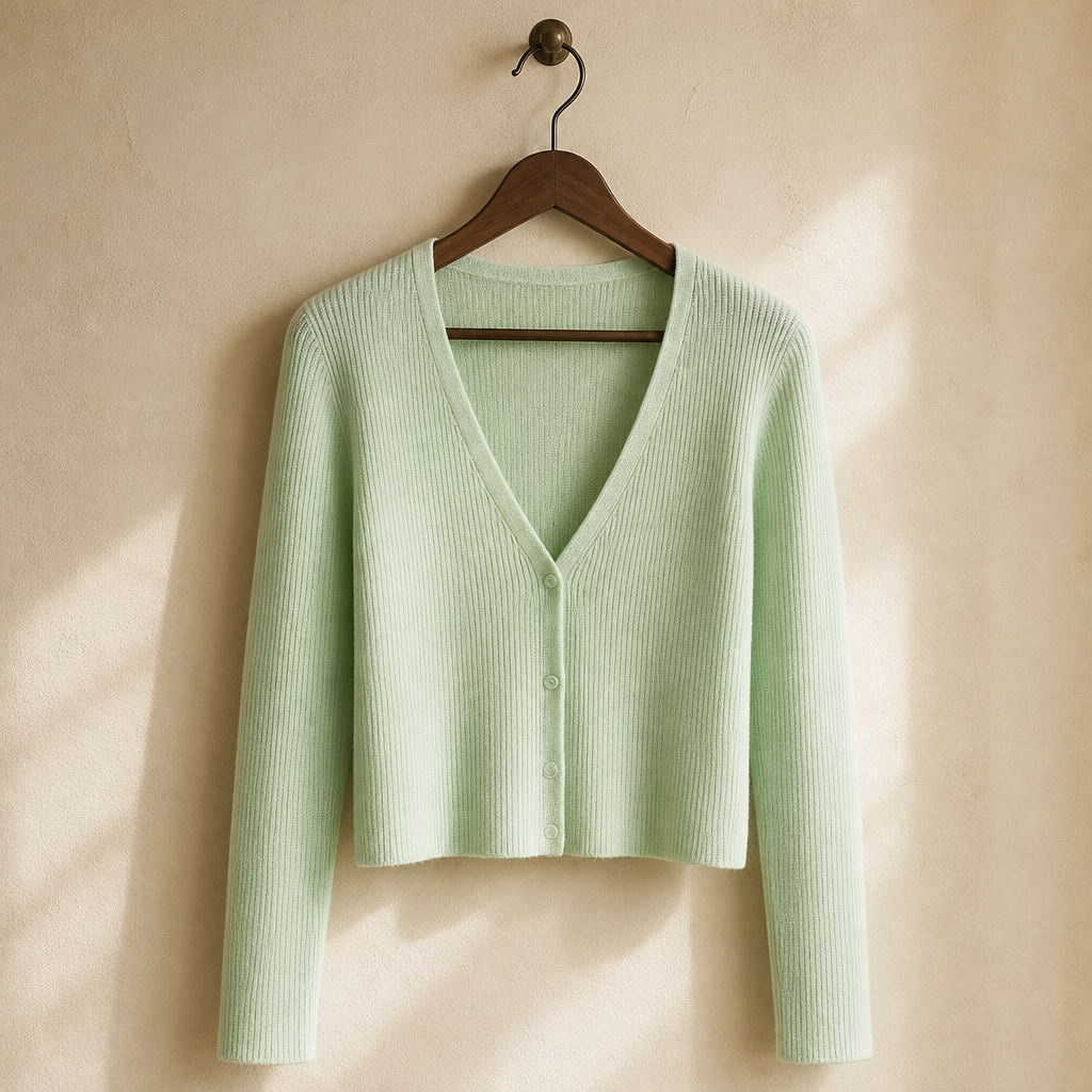 Korean Women Cardigan Summer Thin Casual Solid Feminino Sun-proof All-match Knitted V-neck Sweet Style Candy Color Basic Daily, isolé