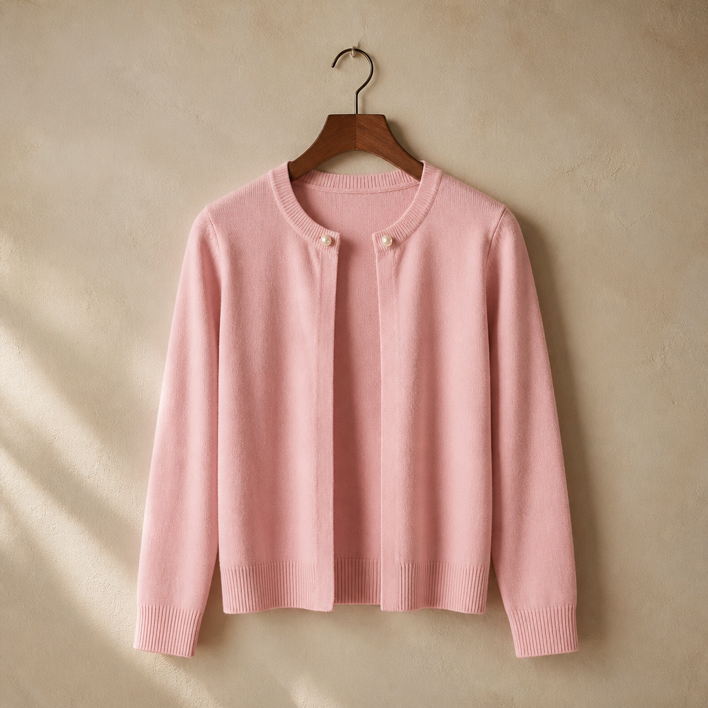 2024 Fashion Women Sweater Female Cardigan Thin Outerwear Short Short Design Sweater Long-sleeve Small Cape Blusa Feminina, isolé
