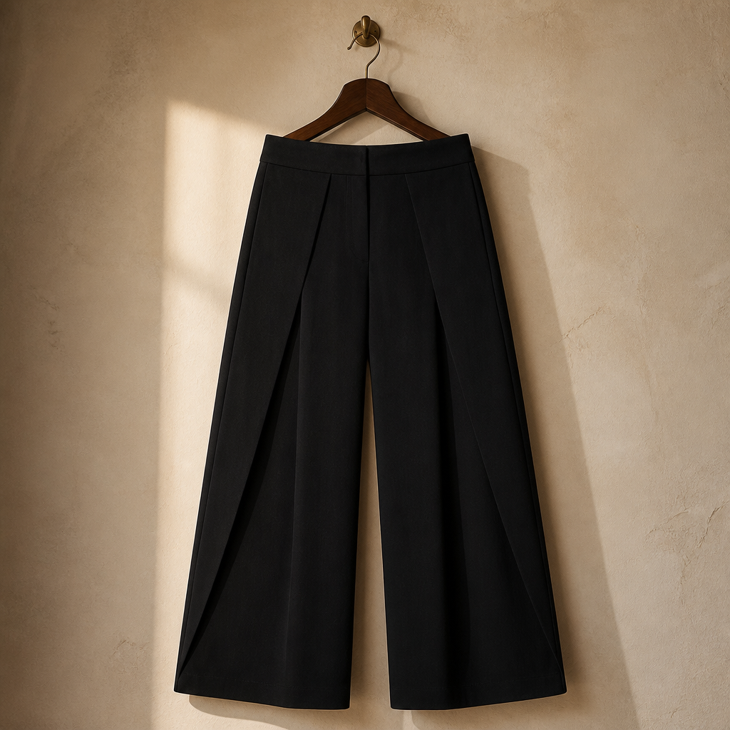 HXAO Striped Baggy Pants Women's Pants Autumn 2025 Elegant Pleated Wide Leg Oversized Trousers Ladies Fashion High Waist Pants, isolé