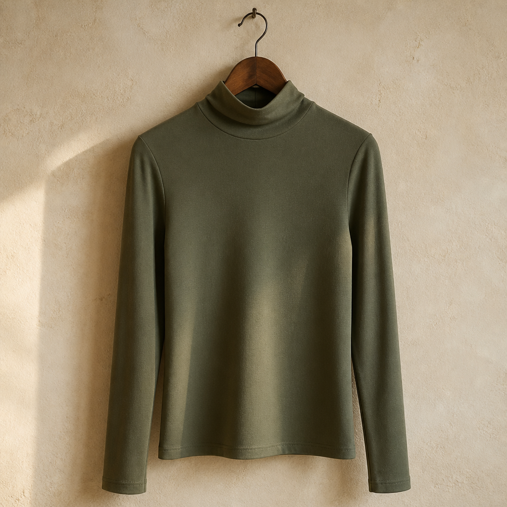 Women's Solid Innerwear Pullovers Sweaters Autumn Winter Casual Long Sleeve Bottoming Tops High Quality Half-High Collar Jumpers, isolé